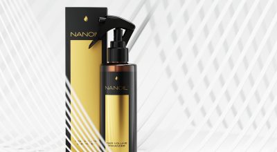Nanoil спрей за по-обемна коса
