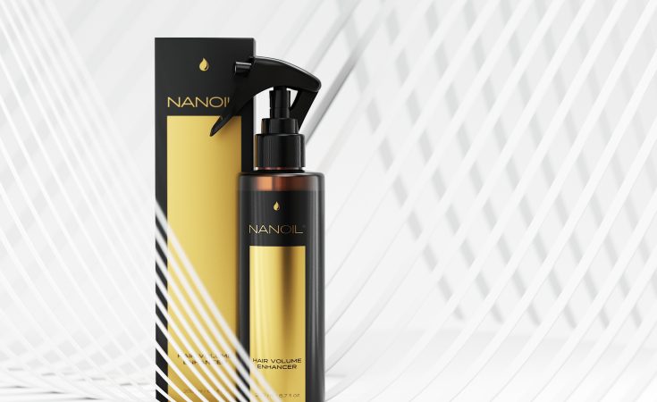 Nanoil спрей за по-обемна коса