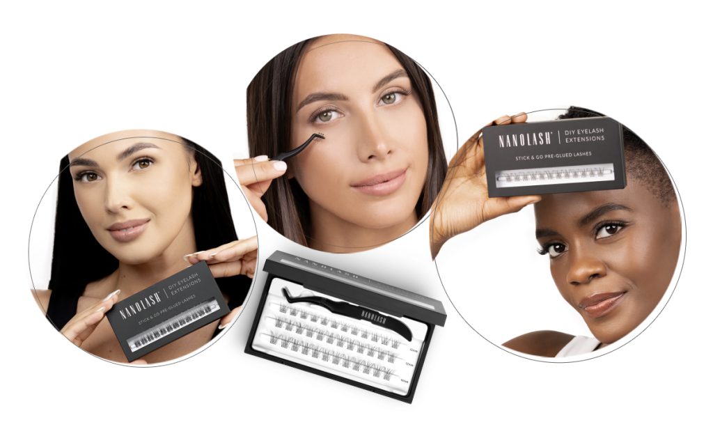 nanolash мигли на снопчета